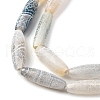 Natural Weathered Agate Beads Strands G-P570-C02-01-3
