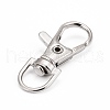 Iron Swivel Lobster Claw Clasps X-IFIN-C059-01-2