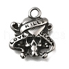 304 Stainless Steel Pendants STAS-L284-47AS-1