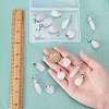 SUNNYCLUE 16Pcs 4 Style Natural Rose Quartz Pendants G-SC0001-75-3