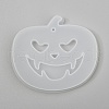 Halloween DIY Jack-O-Lantern Pendant Silicone Molds DIY-P006-55-3