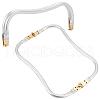 Aluminium Alloy Tube Purse Frames DIY-WH0430-525-1