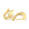 Rack Plating Brass Hoop Earring Findings EJEW-C102-23G-2