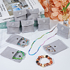 FIBLOOM 24Pcs Square Velvet Jewelry Bags TP-FI0001-02D-5