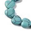 Synthetic Turquoise Beads Strands G-I372-A07-02-4