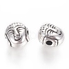 Tibetan Style Alloy Beads TIBEB-60018-AS-FF-2