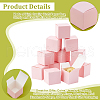 Square Kraft Paper Necklace Earring Storage Gift Boxes CON-WH0095-90B-01-4