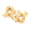 Rack Plating Brass Locket Pendants KK-F874-01G-13-2