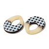 Resin & Wood Pendants RESI-XCP0002-10-2
