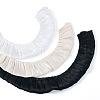  15 Yards 3 Colors Ruffled Chiffon Polyester Ribbon OCOR-TA0001-81-3