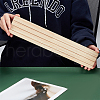 3-Slot Wooden Display Card Board ODIS-WH0025-168-3