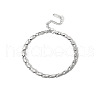 Stylish Stainless Steel Can Tab Chain Bracelets & Necklaces Sets VU2400-1-5