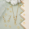 SUNNYCLUE 100Pcs Tibetan Style Alloy Charms FIND-SC0012-39G-4
