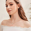 ANATTASOUL Stainless Steel Butterfly Jewelry Set SJEW-AN0001-56-5