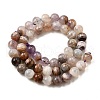 Natural Amethyst Lace Agate Beads Strands G-H312-C01-8mm-3
