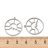 Non-Tarnish 316L Surgical Stainless Steel Pendants STAS-K280-06A-P-3