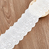 DELORIGIN 8 Yards Cotton Embroidery Flower Lace Ribbon OCOR-DR0001-04-1