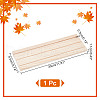 Wood Earring Display Card Holders ODIS-WH0070-09A-2