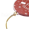 Christmas Theme Acrylic Pendant Decoration HJEW-G021-01C-3