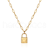 Heart Lock Pendant Necklaces XN5308-1-1