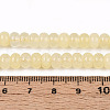 Dyed Natural White Jade Beads Strands G-T139-59A-15-5