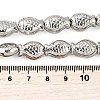 Electroplate Glass Beads Strands EGLA-V001-01-5