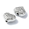 Tibetan Style Alloy Beads TIBEB-F065-08AS-10-2