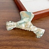 Bowknot Cellulose Acetate(Resin) Claw Hair Clips PW-WG8E1EB-01-1