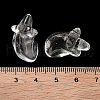 Natural Quartz Crystal Carved Half Hole Beads G-K367-02D-3