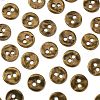 Tibetan Style Buttons TIBE-R178-AG-LF-4
