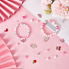 SUNNYCLUE DIY Christmas Theme Bracelet Making Kit DIY-SC0023-42-4