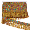 Polyester Braided Lace Ribbon SENE-WH0003-35D-1
