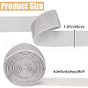Gorgecraft Polyester Flat Elastic Band EC-GF0001-43B-02-2