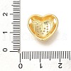 Rack Plating Brass Micro Pave Cubic Zirconia Pendants KK-I722-04G-M-3