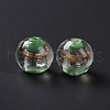 Handmade Silver Foil Lampwork Beads GLAA-Z001-05G-3