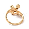 Ion Plating(IP) 304 Stainless Steel Round Ball Finger Ring for Women RJEW-D120-13G-3