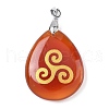 Natural Mixed Stone Pendants G-F786-09F-2