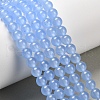 Natural & Dyed Malaysia Jade Bead Strands G-A146-6mm-A20-1