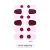 Flower Series Full Cover Nail Decal Stickers MRMJ-T109-WSZ472-2