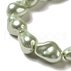 Electroplated Shell Pearl Beads Strands BSHE-M035-01A-01-3