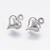 Tarnish Resistant 304 Stainless Steel Charms STAS-P167-G01-1