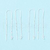 925 Sterling Silver Ear Thread with Peg Bails STER-P047-12S-1