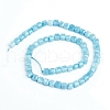 Natural White Jade Imitation Amazonite Beads Strands G-E560-A03-A-2