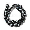 Handmade Evil Eye Lampwork Beads Strands LAMP-E030-03B-2