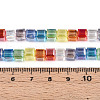 Transparency Glass Beads Strands GLAA-T025-04A-01-4