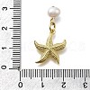 Brass Pendants KK-B132-02G-02-3