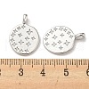 Brass Micro Pave Cubic Zirconia Pendants KK-Q809-06P-3