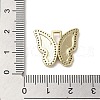 Brass Micro Pave Cubic Zirconia Pendants KK-E092-33G-04-3