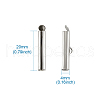 Iron Slide On End Clasp Tubes IFIN-TA0001-15-8