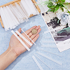 SUPERFINDINGS 150Pcs 3 Styles PE Makeup Brush Protector Reusable Expandable Mesh Cover MRMJ-FH0001-42A-3